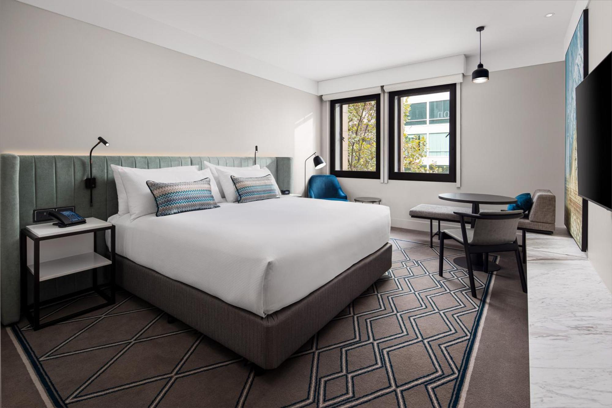 Hilton Melbourne Little Queen Street Kültér fotó Deluxe King